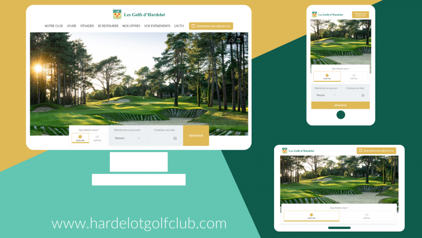 The Golf d’Hardelot website has a new look! - Open Golf Club