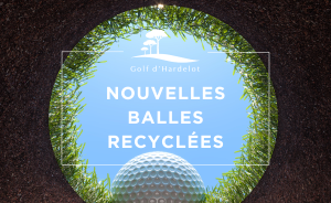 New “eco range replay” recycled balls at Golf d’Hardelot - Open Golf Club