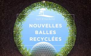 Nouvelles balles recyclées « eco range replay » au Golf d’Hardelot - Open Golf Club