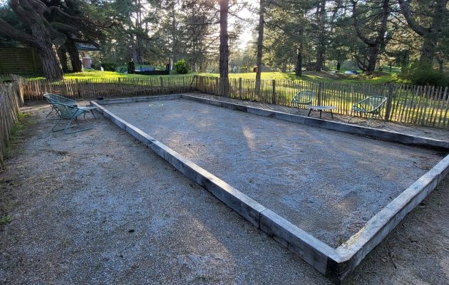 Profitez de notre terrain de pétanque ! 
